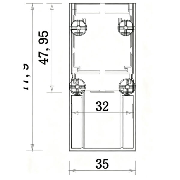 LED Ground Light - Foundation (Strip Ground Wall Washer) Series