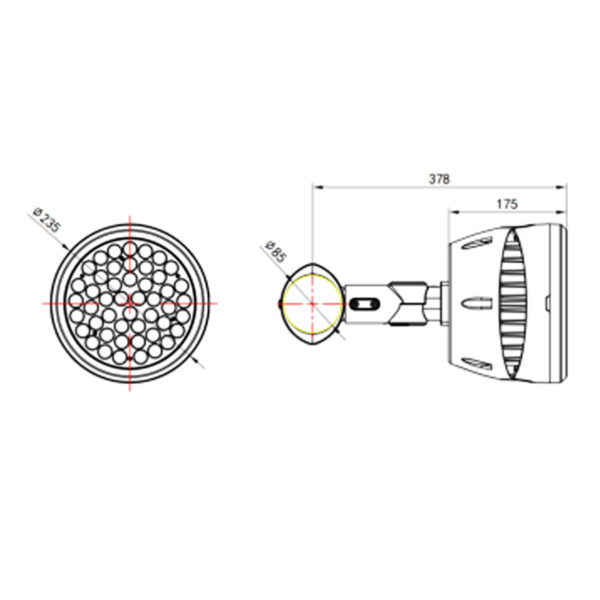 LED Floodlight - Lumen (Narrow Beam) Series