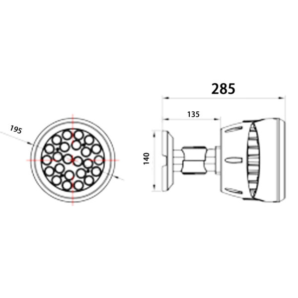 LED Floodlight - Lumen (Narrow Beam) Series