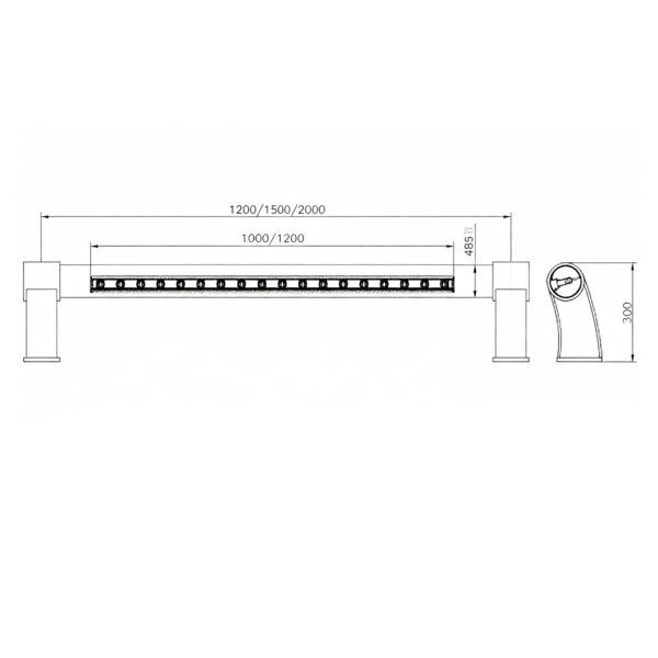 LED Guardrail Light - Flowing Light Series